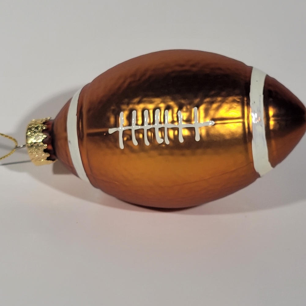 Holiday Lane Sports & Hobbies 2.4"L Football Ornament Athlete Christmas